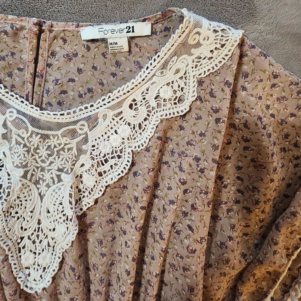 Forever 21 Boho Top - Picture 4 of 8